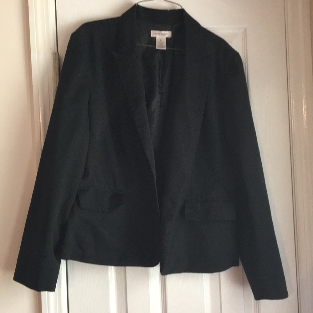 Black suit jacket